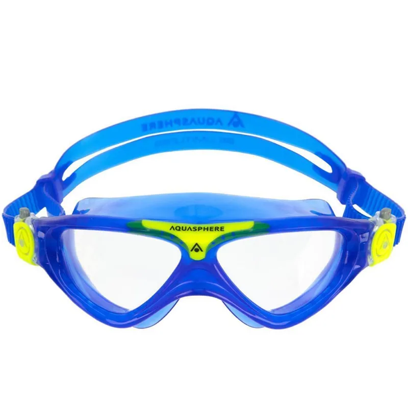Aqua Sphere Vista Junior Goggle Clear Lens Blue/Yellow-3